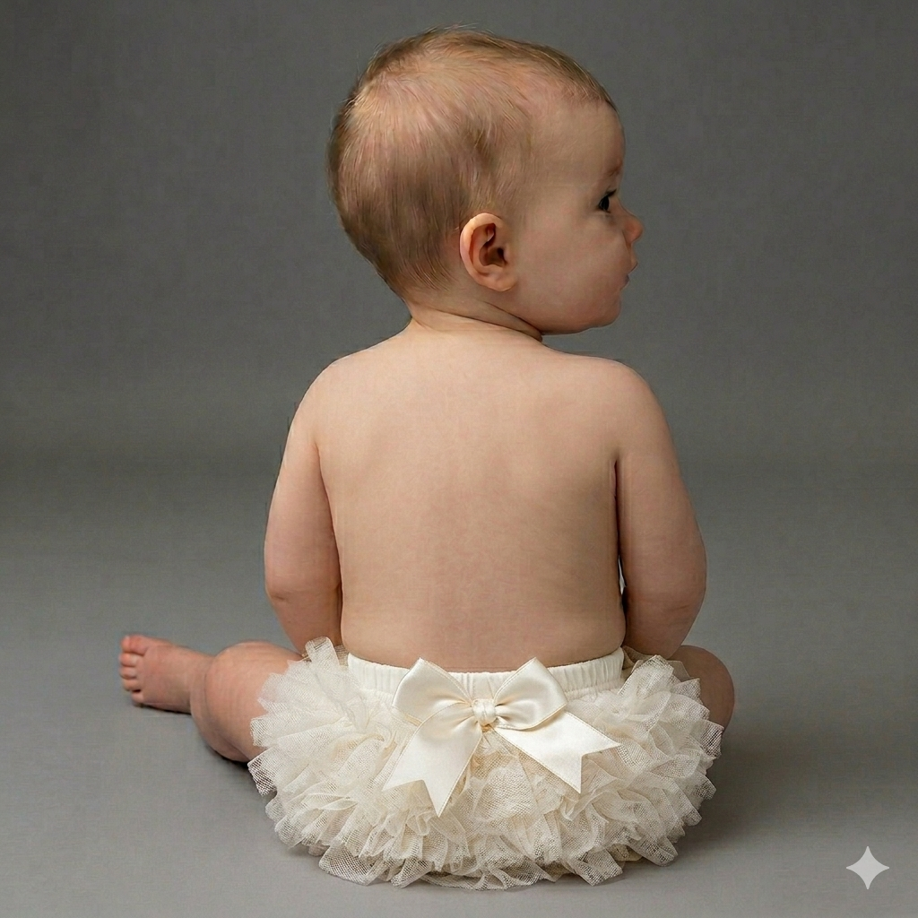 Couche Tot Ivory Tutu Frilly Knickers Pants
