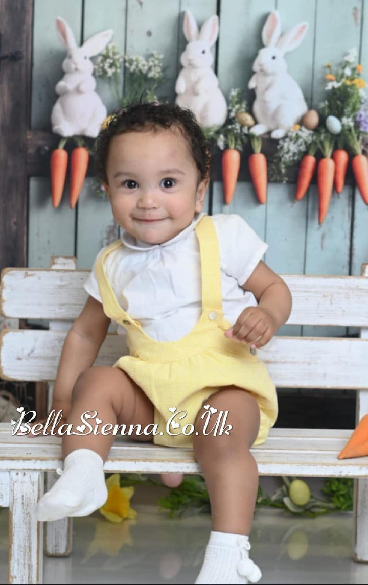 Babine White & Yellow/Lemon Boys Set - 2322010