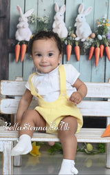 Babine White & Yellow/Lemon Boys Set - 2322010