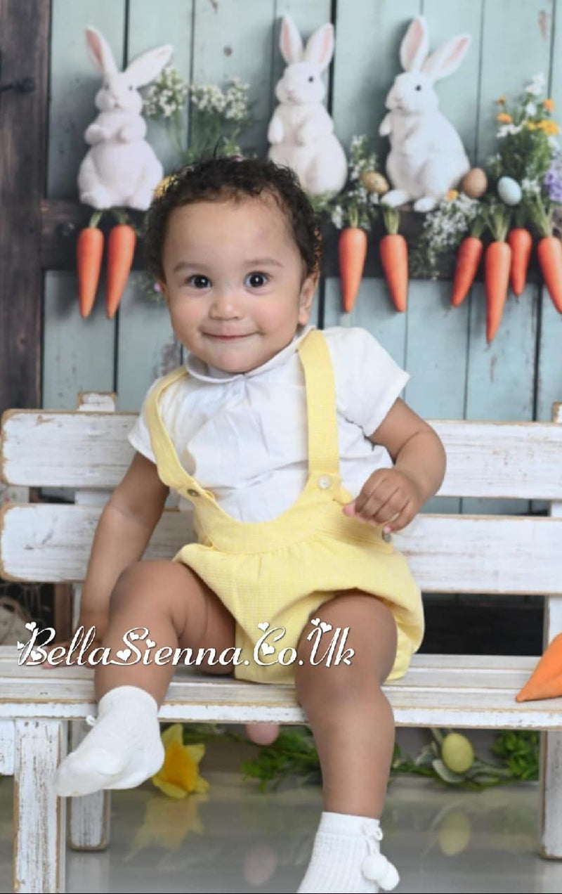 Babine White & Yellow/Lemon Boys Set - 2322010