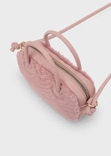 Mayoral Girls Pink Faux Fur Handbag - 10084