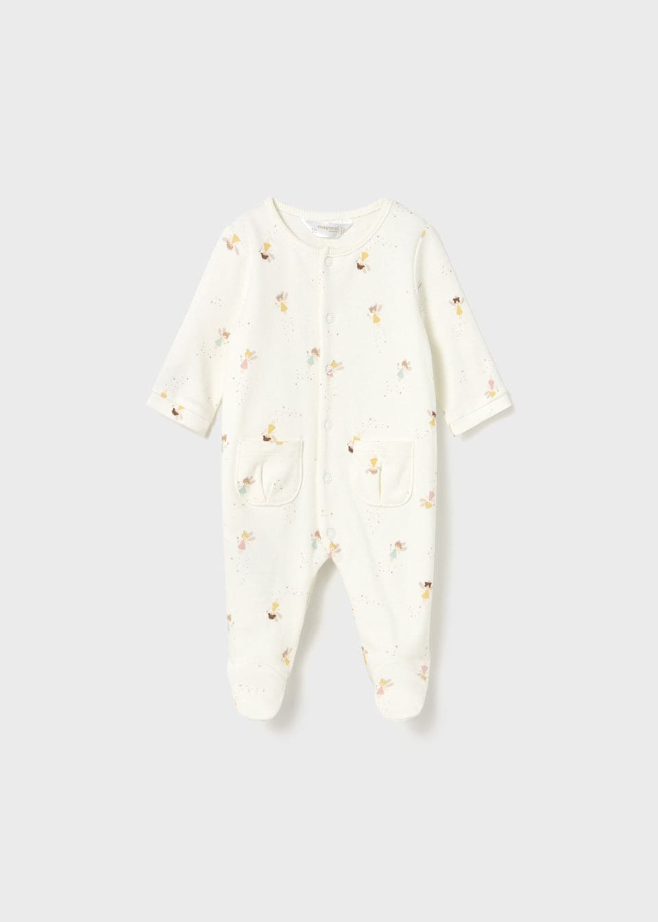 Mayoral Baby Girls Pack Of Two Pretty Fairy Babygrows, All In One, Sleepsuit - 2703