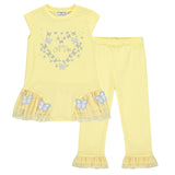 A*Dee Jinty Tulle Leggings Set - S223519 - Summer-Lemon Cake