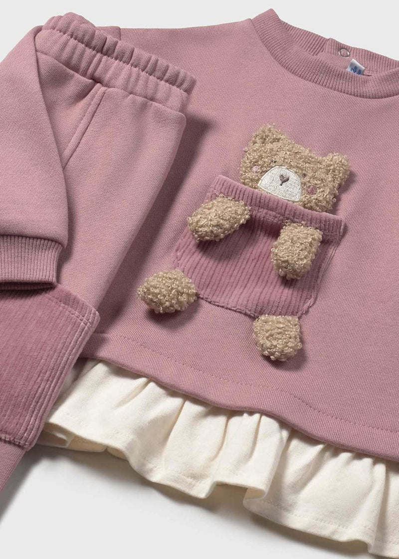 Mayoral Girls Teddy Bear Two Piece Tracksuit - 2843