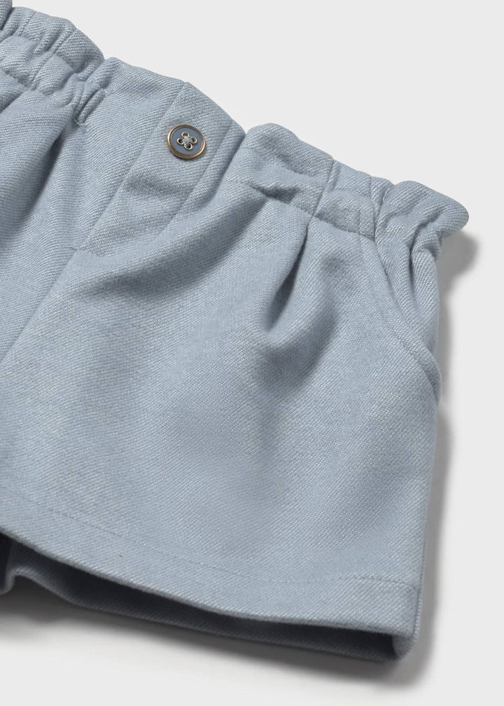 Mayoral Girls Doggy Top & Shorts Set - 2075 & 2261 - Blue Bell