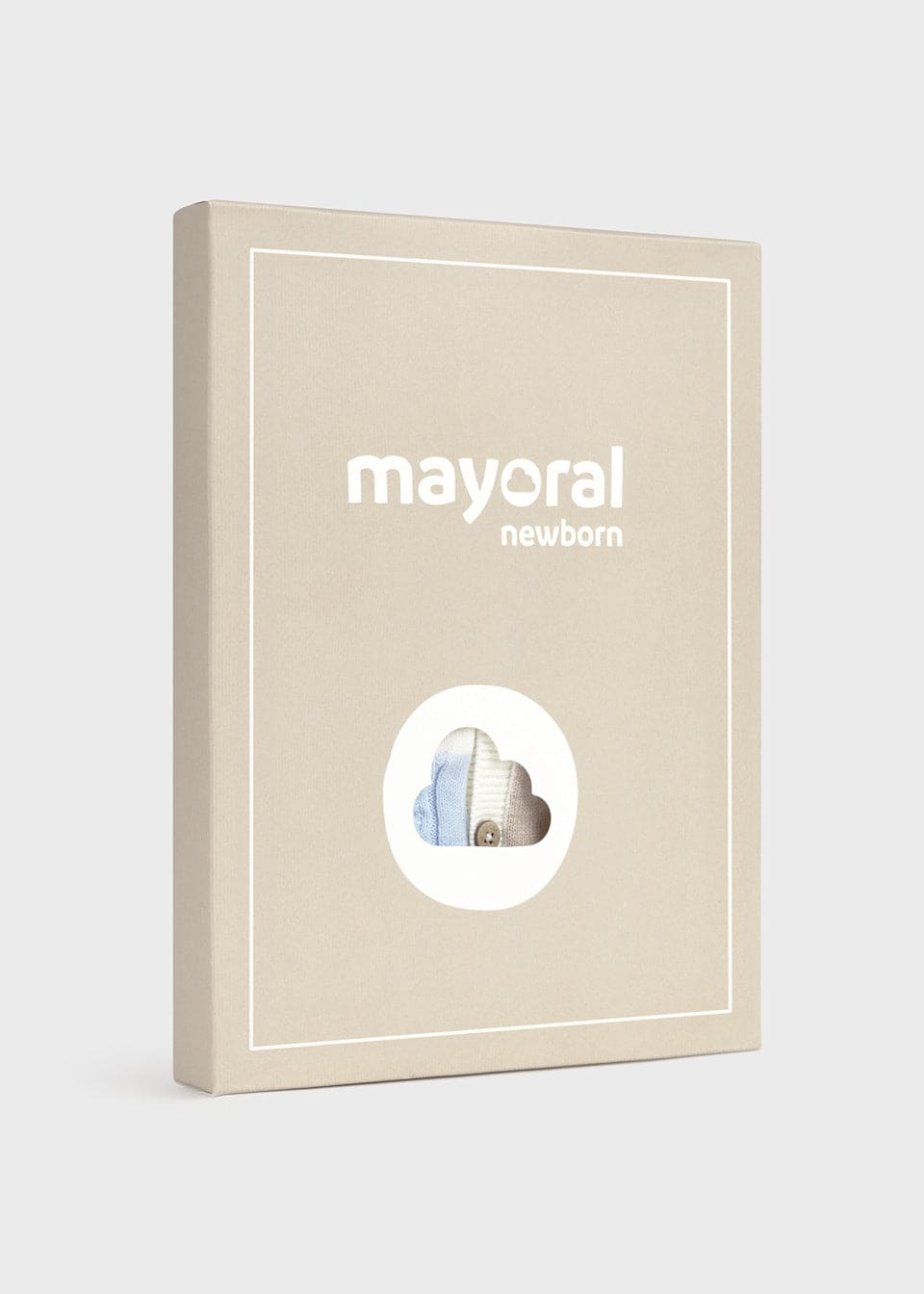 Mayoral Baby Boys Three Piece Bunny Rabbit Knitted Dungaree Set - 2617 - Nube