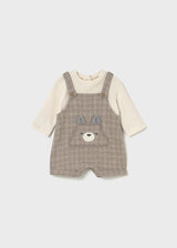 Mayoral Baby Boys Soft Dungaree Style Romper - 2645