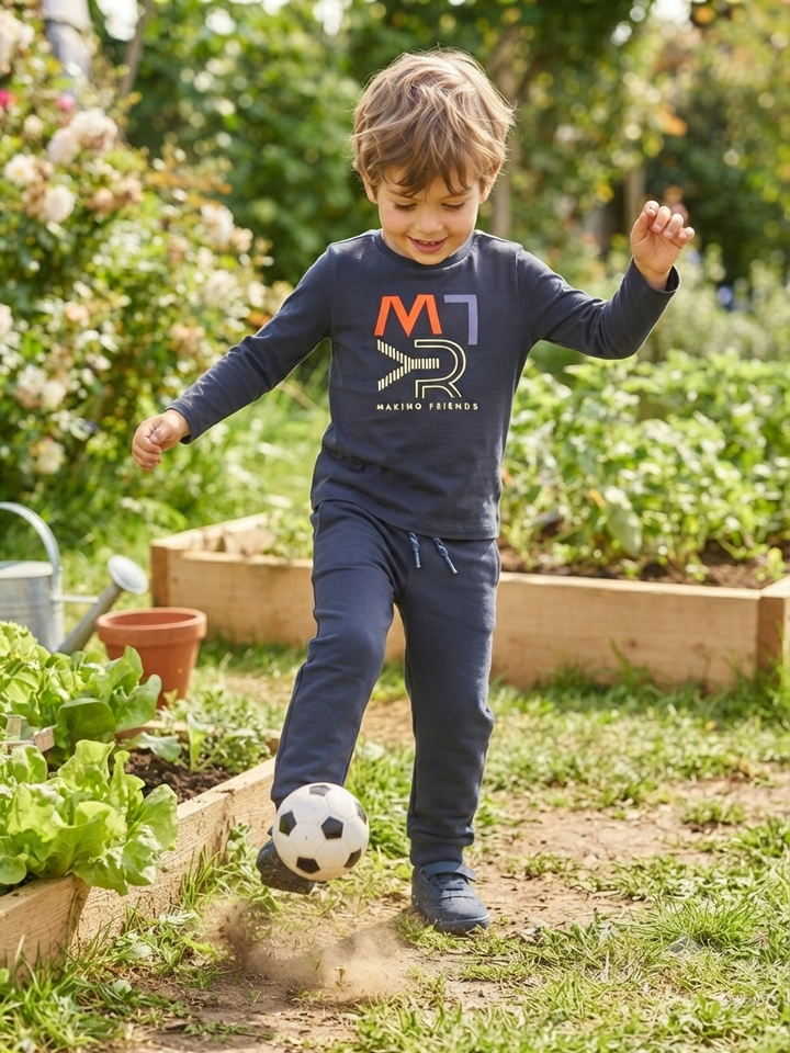 Mayoral Sustainable Ecofriendly Navy Blue Jogging Set - 173