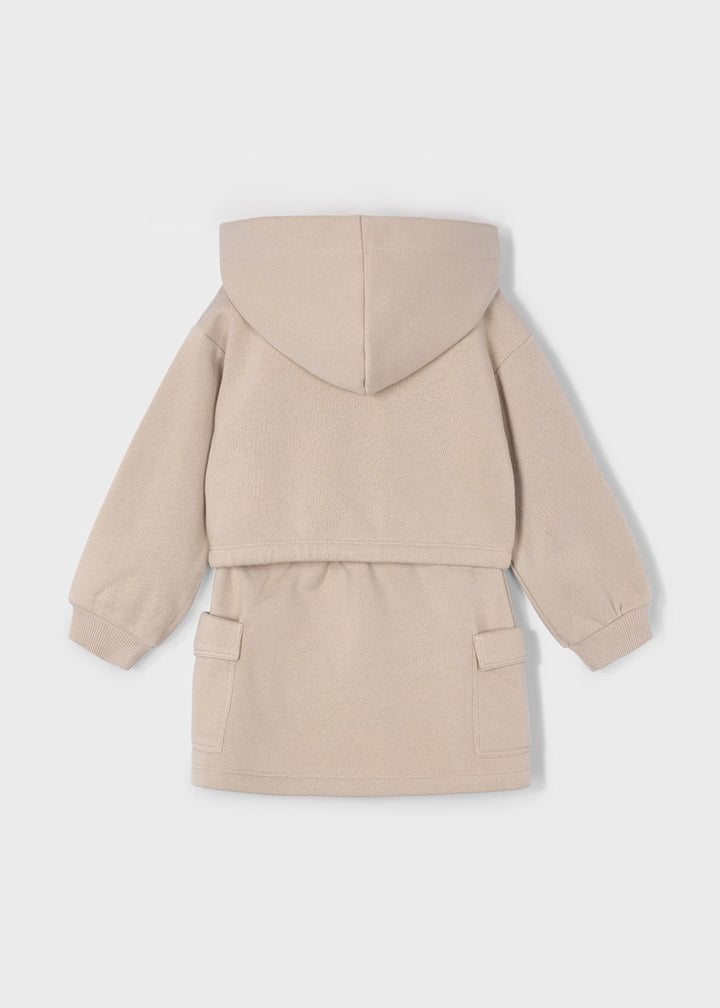 Mayoral Girls Trendy Cargo Skirt & Hoody Set - 4935