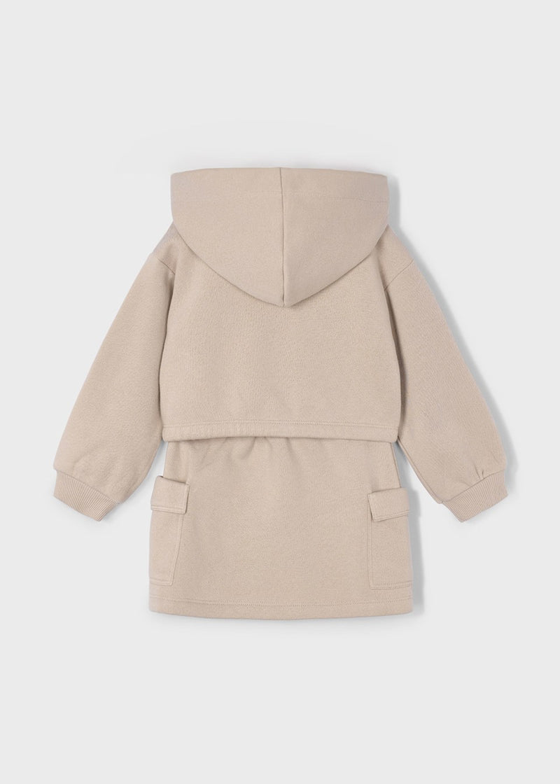 Mayoral Girls Trendy Cargo Skirt & Hoody Set - 4935