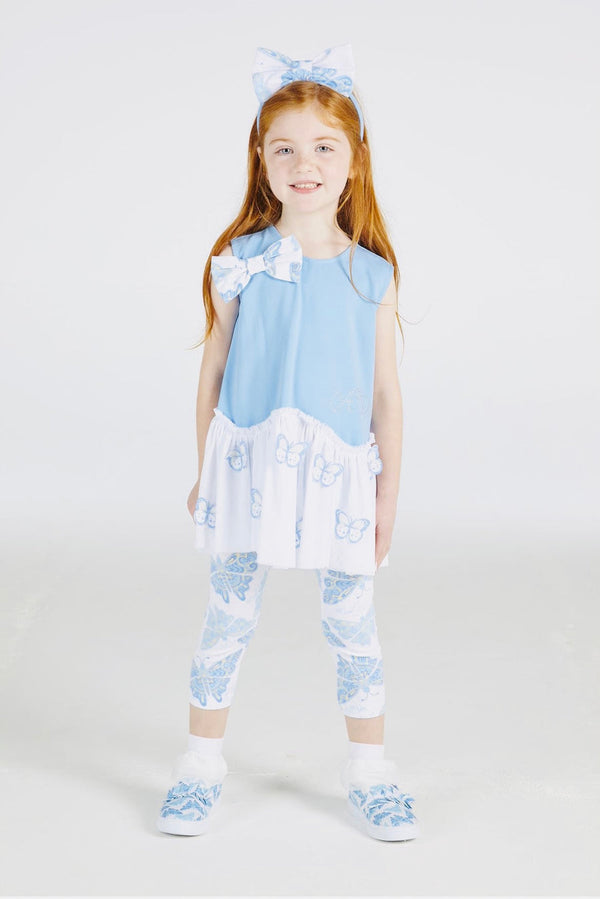 A*Dee Jean Butterfly Print Leggings Set - S223518
