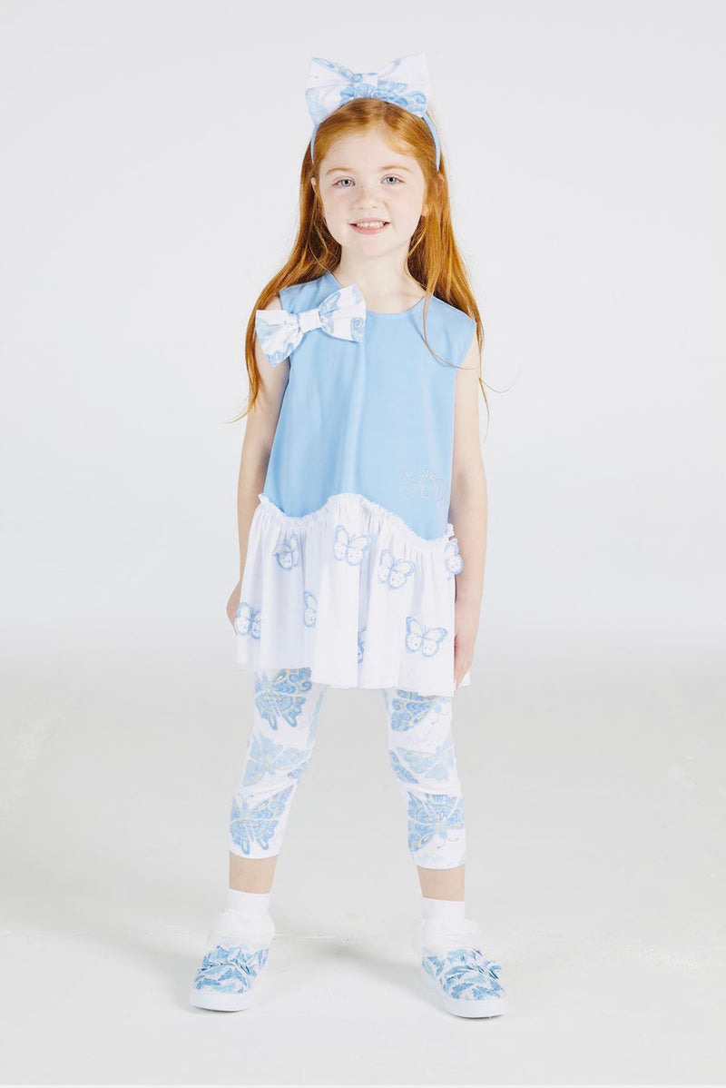 A*Dee Jean Butterfly Print Leggings Set - S223518