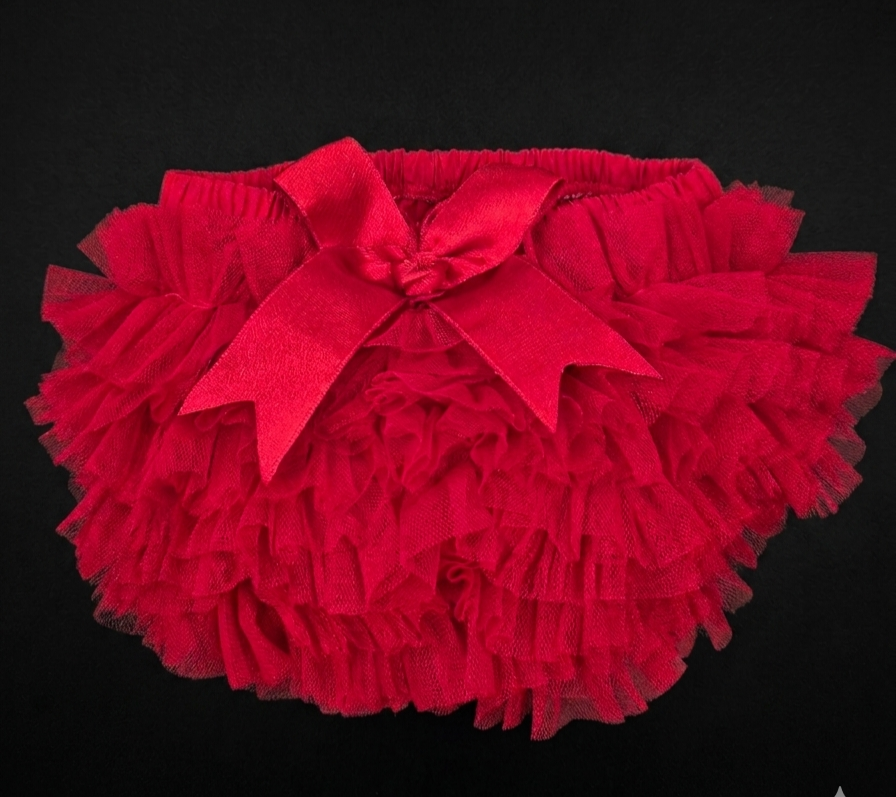 Couche Tot Red Tutu Frilly Knickers Pants