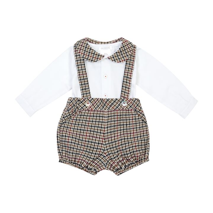Deolinda Boys Houndstooth Two Piece Set - DBI226611