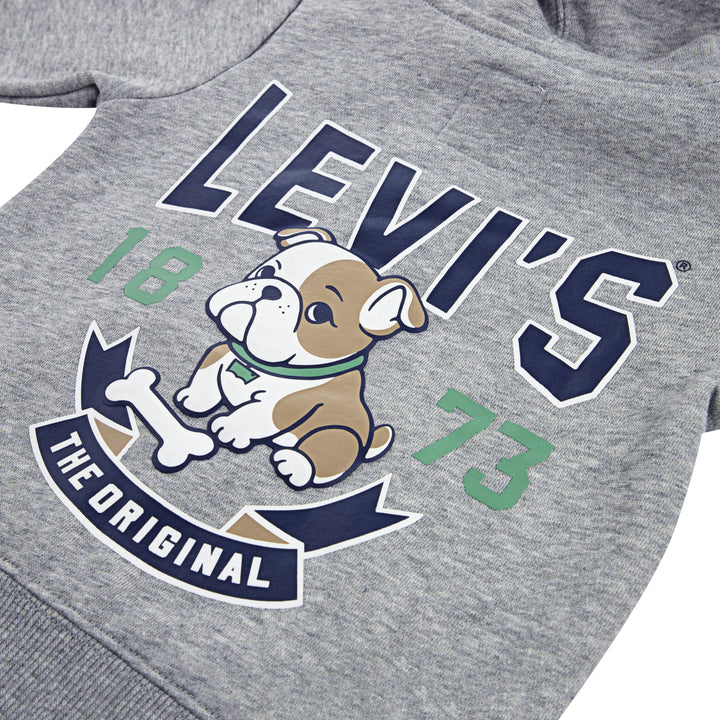 Levi's Baby Boys Three Piece Set - Jeans, Bodysuit & Hoody - 6EN867-F7N
