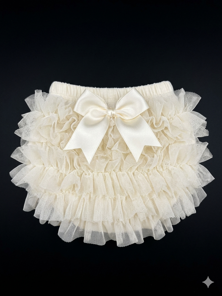 Couche Tot Ivory Tutu Frilly Knickers Pants