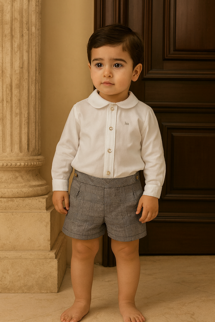 Cuka Boys Shirt & Shorts Set - 82131