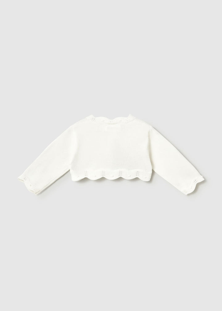 Mayoral Girls Ivory Cardigan - 2365 - 83 - Crudo