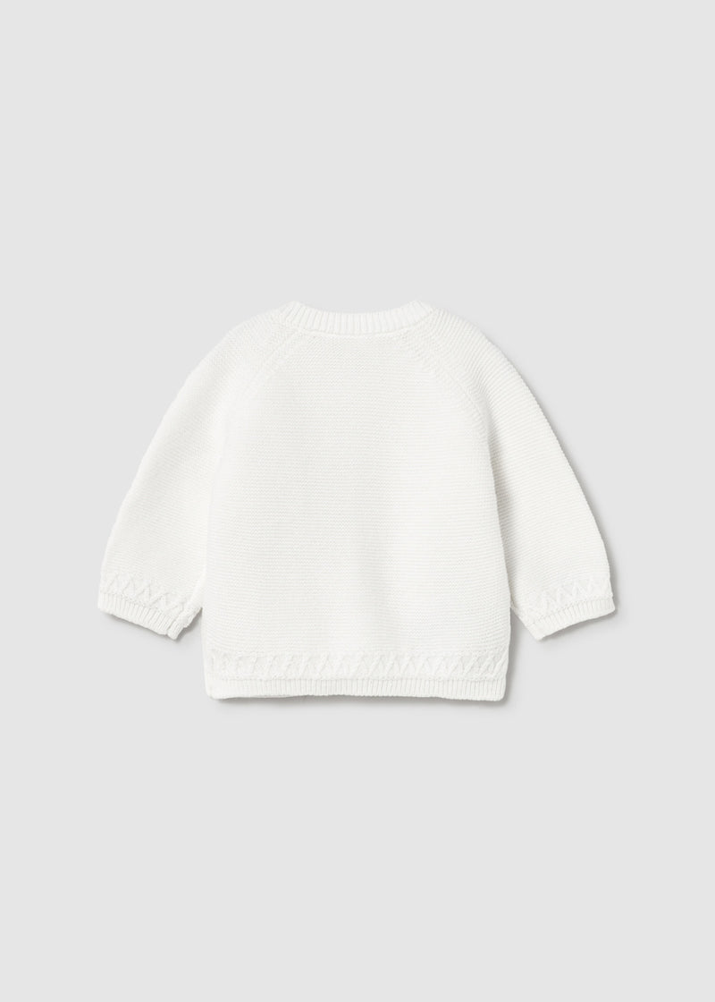 Mayoral Boys Ivory Cardigan - 2337