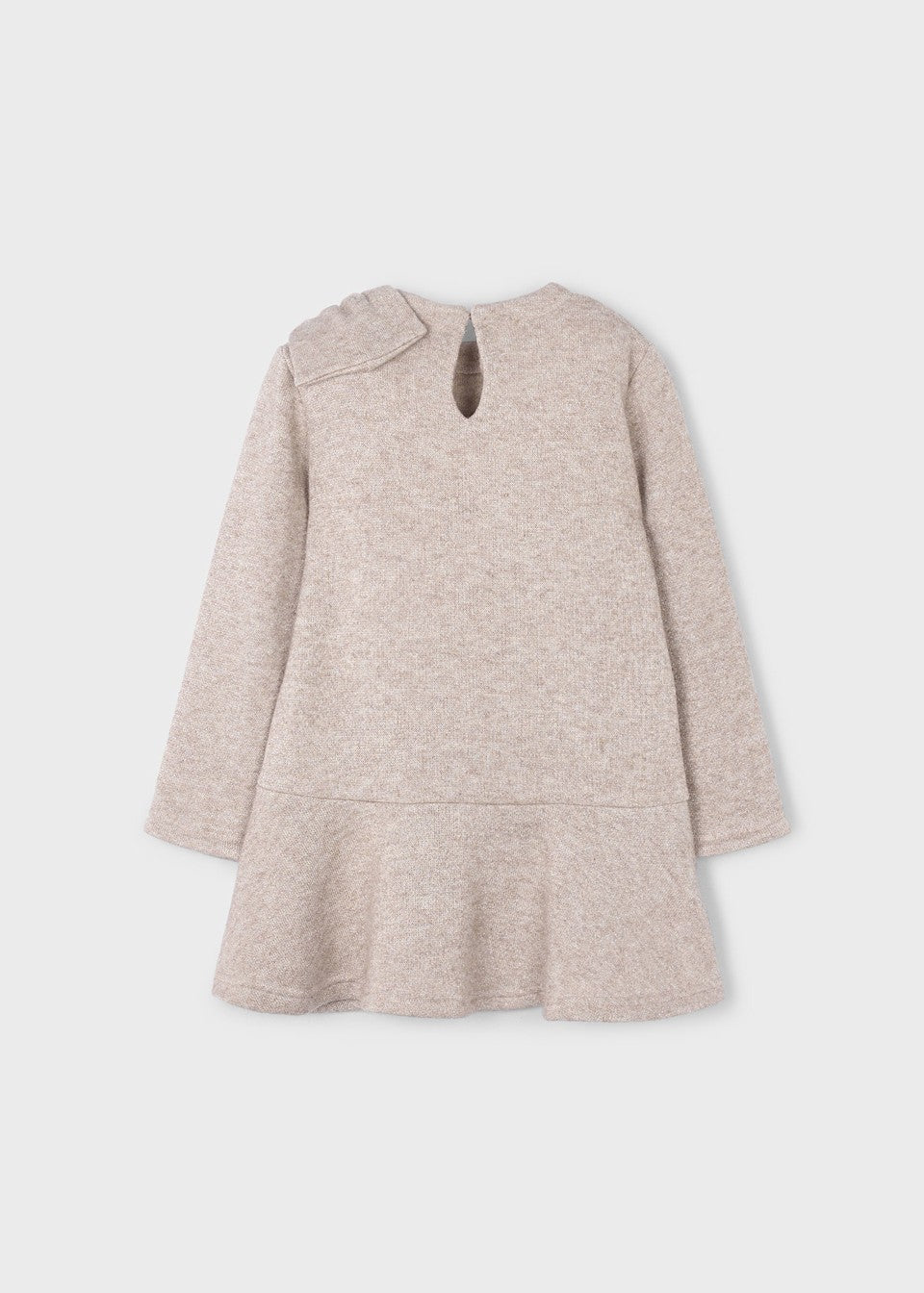 Mayoral Girls Sparkly Knitted Bow Dress - 4991