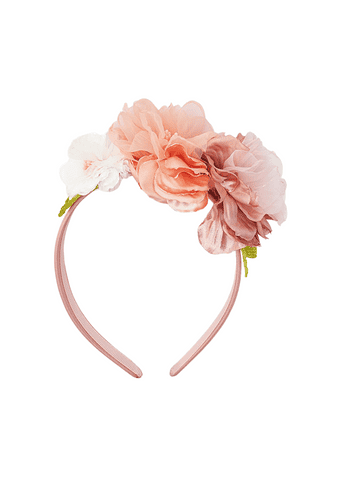 Mayoral Girls Flower Headband - NUDE - 10724