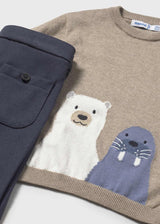 Mayoral Baby Boys Two Piece Jumper & Trouser Set - 2515
