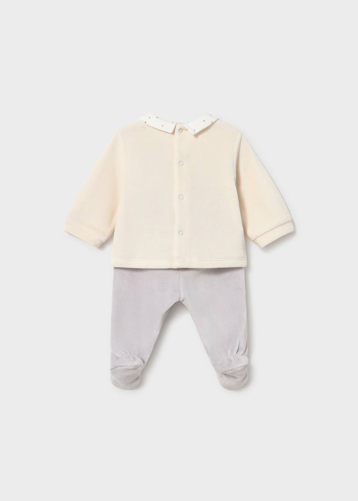 Baby Boys Velour Two Piece Outfit - 2518