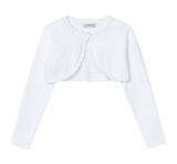 Mayoral Girls Cardigan - Better Cotton - White - 320 - 75 - BLANCO