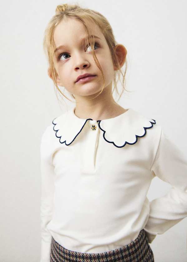 Mayoral Girls Blouse & Skirt-Shorts Set - 131 - 4908