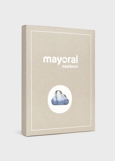 Mayoral Baby Boys Three Piece Knitted Trouser Set - 2570 - Nube