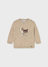 Mayoral Boys Two Piece Doggy Jumper & Straight-leg Corduroy Trouser Set - 2343 & 542