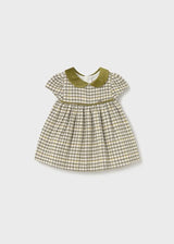 Mayoral Boys Winter Green Check Three Piece Set - 2258 - With Cardigan  2237 Matching Girls Available