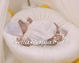 Sarah Louise White & Lemon "HERITAGE COLLECTION" Hand Smocked Bubble Romper - C6004
