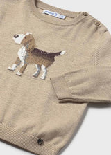 Mayoral Boys Two Piece Doggy Jumper & Straight-leg Corduroy Trouser Set - 2343 & 542