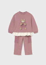 Mayoral Girls Teddy Bear Two Piece Tracksuit - 2843