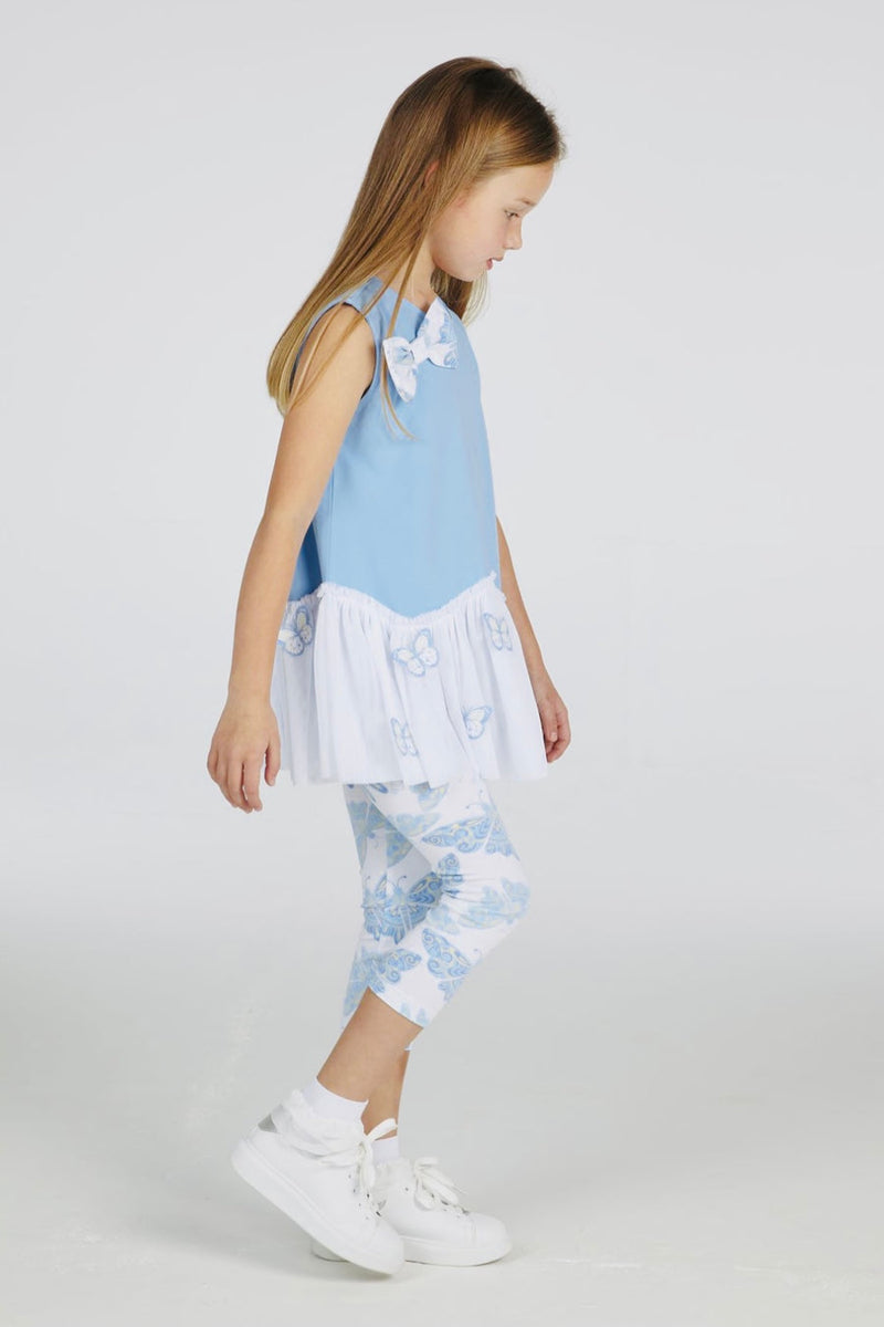 A*Dee Jean Butterfly Print Leggings Set - S223518