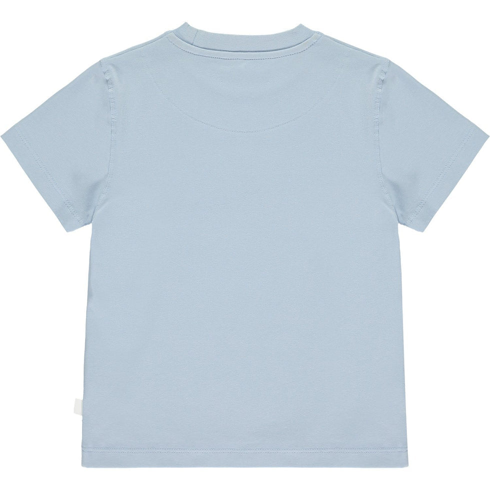 Mitch & Son Circle Signature Jersey Shorts & T-shirt Set - Pale Blue - MS22109 - ANTON