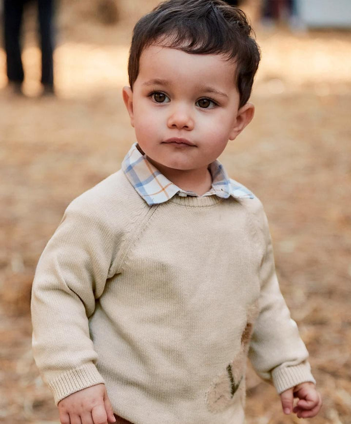 Mayoral Boys Two Piece Horse Jumper & Trouser Set - 2345 & 563