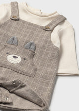 Mayoral Baby Boys Soft Dungaree Style Romper - 2645