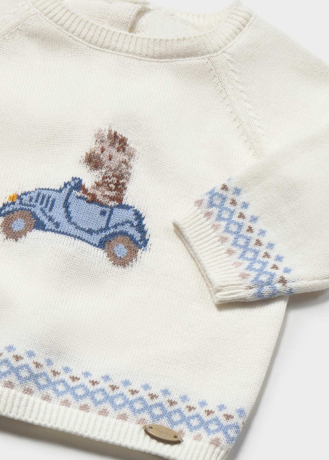 Mayoral Baby Boys Three Piece Jumper, Shorts & Tights Set - 2267