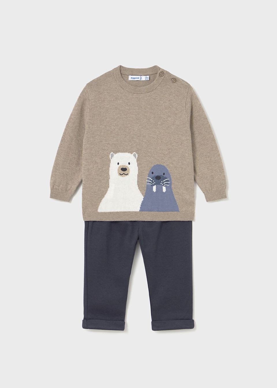 Mayoral Baby Boys Two Piece Jumper & Trouser Set - 2515