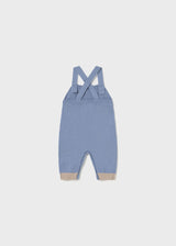 Mayoral Baby Boys Three Piece Bunny Rabbit Knitted Dungaree Set - 2617 - Nube