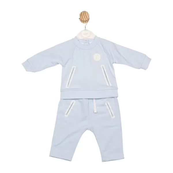 Mintini Baby Boys Blue Tracksuit - MB6659