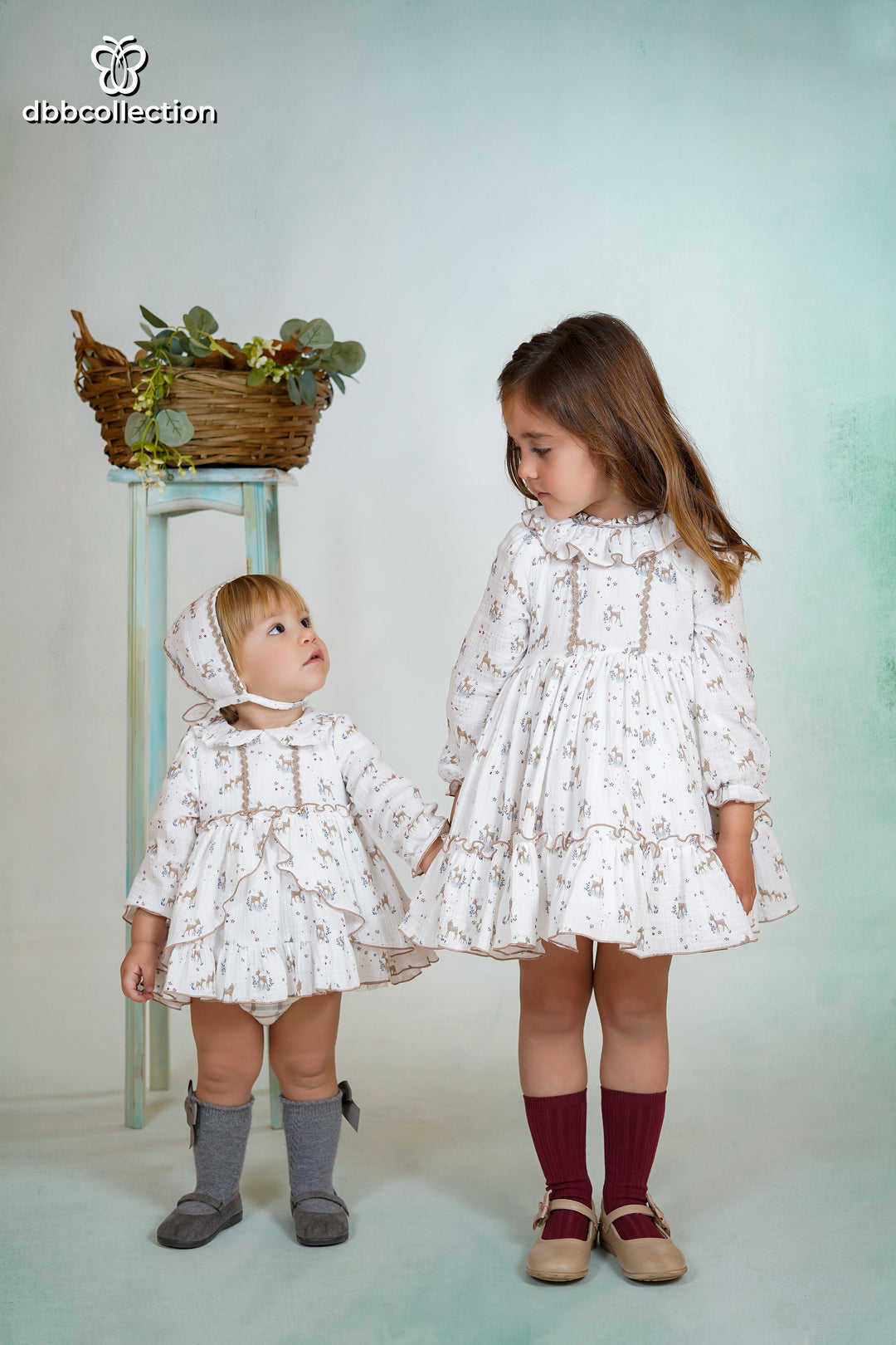 Dbb Collection "Winter Wonderland" Dress With A Big Bow On The Back - 25301