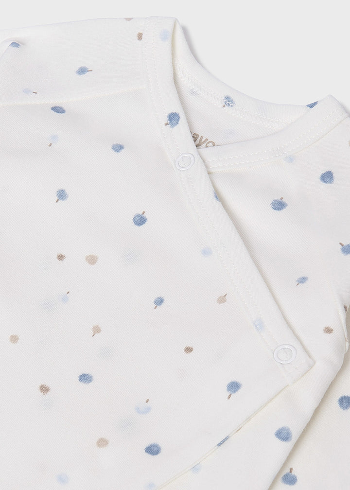 Mayoral Baby Baby Boys 3 Piece Gift Set - Babygrow, Bib & Hat Set - 9979 - Blue