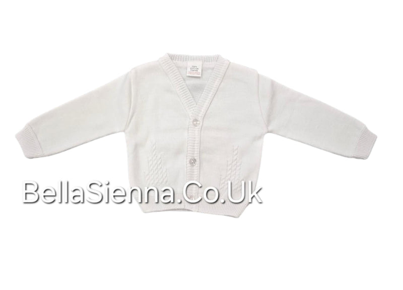 White Boys 100% Cotton Cardigan - 1938