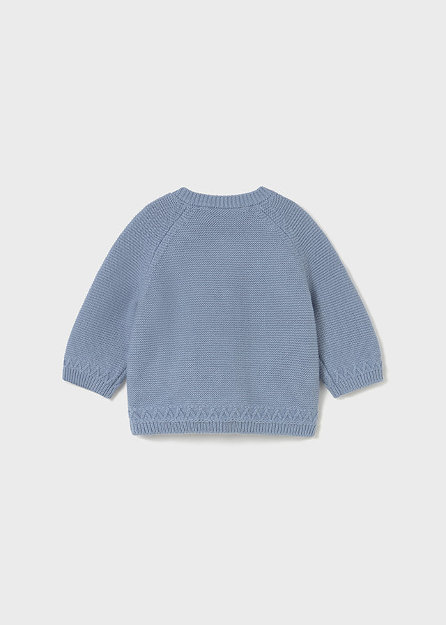 Mayoral Boys Winter Blue Check Three Piece Set - 2258 - With Cardigan  2237