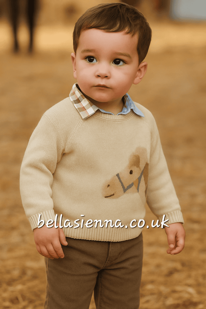 Mayoral Boys Two Piece Horse Jumper & Trouser Set - 2345 & 563