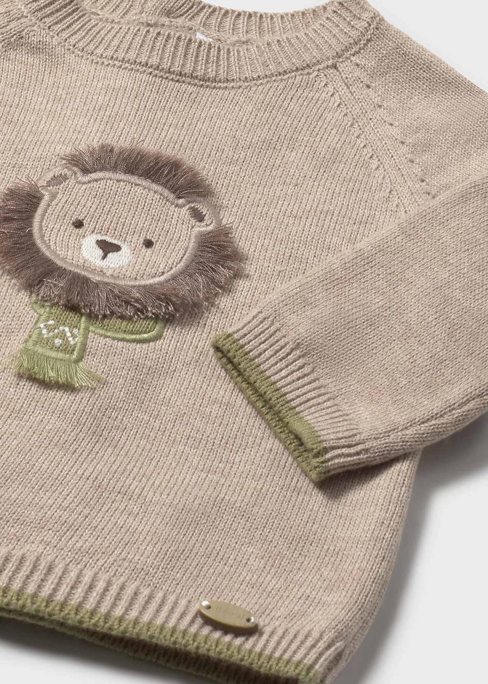 Mayoral Baby Boys 3 Piece Knitted Jumper, Shorts & Tights Set - 2259