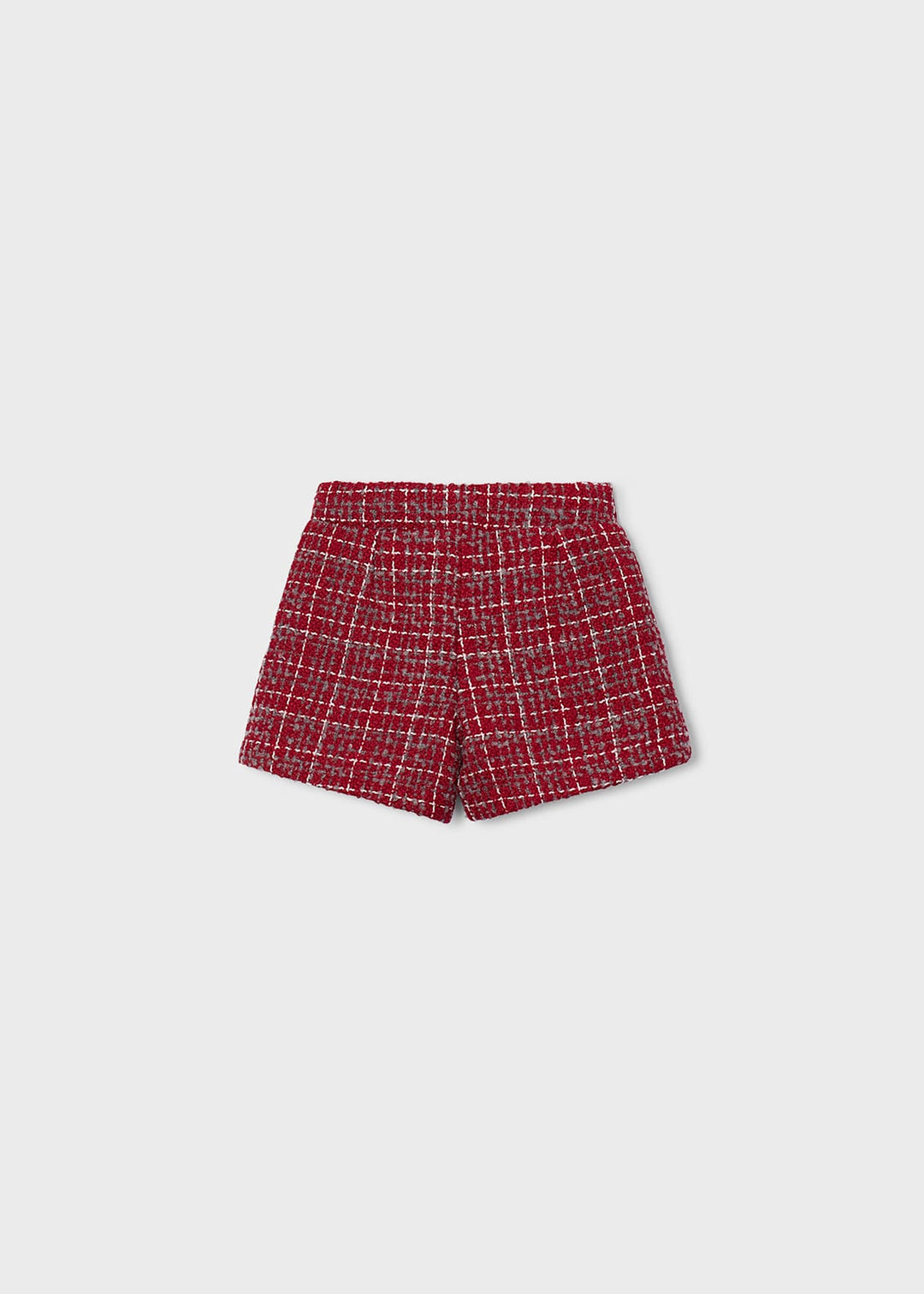 Mayoral Girls Long Sleeved Top & Tweed Shorts Set - 4034 & 4230